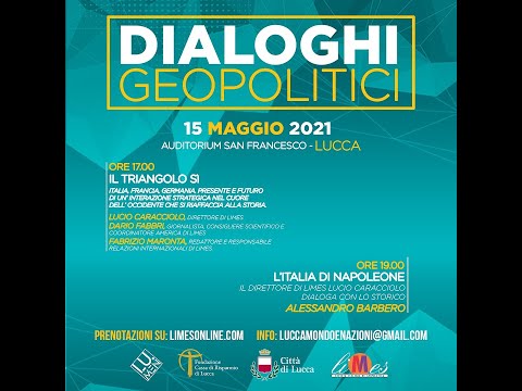 Dialoghi geopolitici - ospiti Lucio Caracciolo, Dario Fabbri, Fabrizio Maronta e Alessandro Barbero