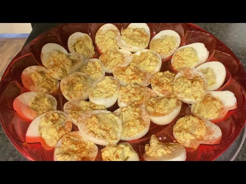 Easy deviled eggs&hellip; the only way Bobby will eat them!