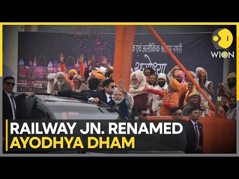 PM Modi in Ayodhya: PM Modi inaugurates 'Ayodhya Dham' Railway station | WION