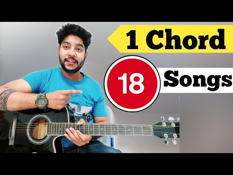 1 Chord Songs On Guitar | Part-07| 1 Chord 18 Trending  Songs | 1 Chord Lesson | Acoustic awadh Boy