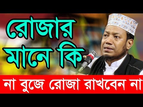 ছোট থেকে জানি রমজান আসে রমজান চলে যাই এর মানে কি-বাংলার জাকির নায়েক আমির হামজা (কুষ্টিয়া )