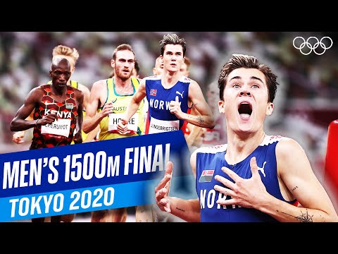 Ingebrigtsen breaks OLYMPIC RECORD! |&amp;nbsp;Men's 1500m final at Tokyo 2020