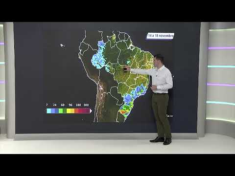 Previs&amp;atilde;o do tempo | Brasil 15 dias | Chuvas norte e nordeste no final do m&amp;ecirc;s | Canal Rural