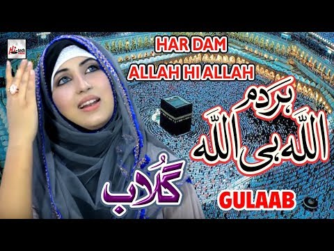 HAR DAM ALLAH HI ALLAH - GULAAB NEW PUNJABI NAAT SHARIF 2018 - HEART TOUCHING NAAT - HI-TECH ISLAMIC