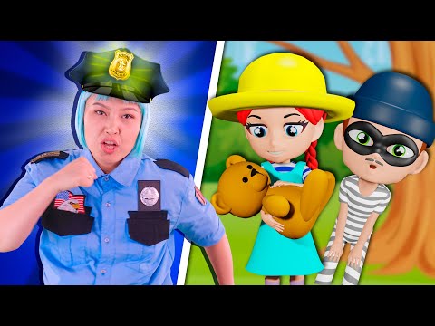 PoliceGirl Song 👮&zwj;♂️🚓🚨 + More Lights Baby Songs &amp; Nursery Rhymes