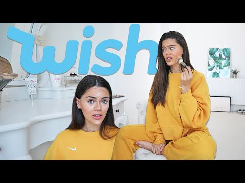 Testing WISH MAKEUP! full face makeup i bought from WISH