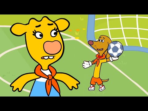 Orange Moo-Cow - Episode 85 🐮 Soccer Math ⚽️ Cartoon for kids Kedoo Toons TV