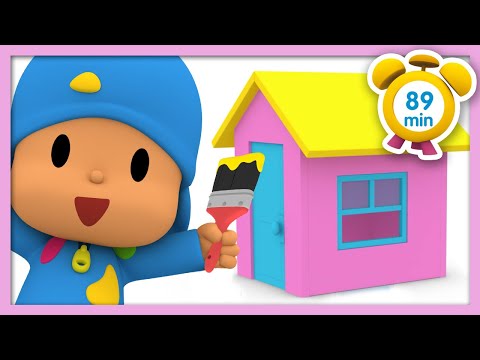 🏠POCOYO in ENGLISH - Most Viewed Videos: Season 4 [89 min] Full Episodes VIDEOS &amp; CARTOONS for KIDS