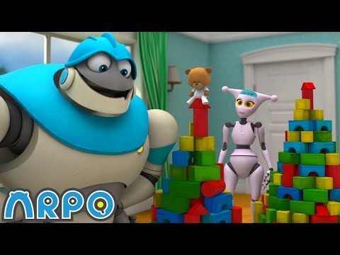 Playdate Problems with Nannybot!! | ARPO The Robot | Funny Kids Cartoons | Kids TV Full Episodes