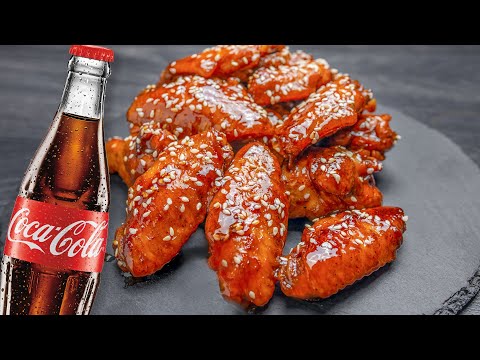 COCA-COLA CHICKEN WINGS. How to cook perfect coke chicken wings