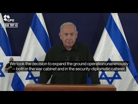 Netanyahu: Israel Entered 'Second Stage' of War With Hamas