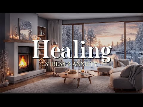 Relaxing Winter Music Healing Stress, Anxiety and Depressive States, Heal Mind, Body and Soul