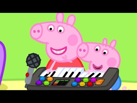 ⭐️ New Season ⭐️ Peppa Pig Plays Funny Music | Peppa Pig Official Family Kids Cartoon