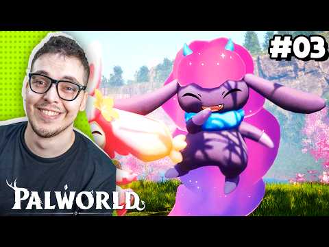 PALWORLD (ep.3) - Achei um Pal Que Brilha no Escuro!