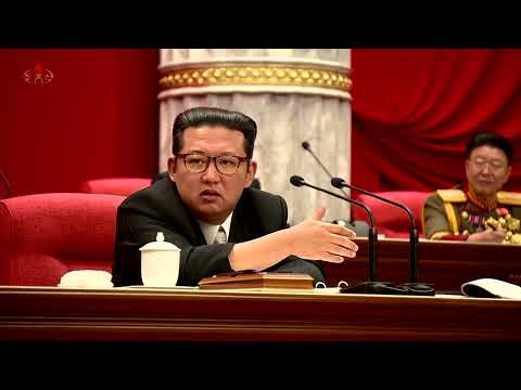 North Korea's Kim talks food not nukes for 2022