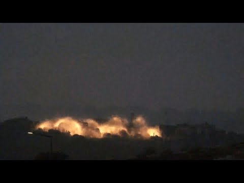 Large explosion in the northern Gaza Strip | AFP