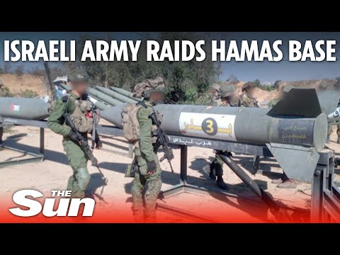 Israel Hamas War: Hamas base raided as Israeli army seize rockets and weapons