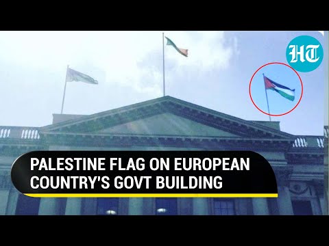 Bold Anti-Israel Move By Europe Nation: Palestine Flag Hoisted At Ireland Capital Dublin's City Hall