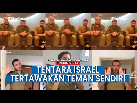 Reaksi Tentara Israel Saat Diperlihatkan Video Rekannya Berjoget oleh Netizen Indonesia