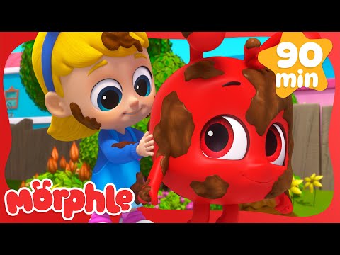 Mila Gives Muddy Morphle a Bath 🧼🫧 | Cartoons for Kids | Mila and Morphle