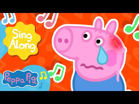 Boo Boo Song WITH LYRICS | Sing Along 🎵 Peppa Pig Nursery Rhymes &amp; Kids Songs