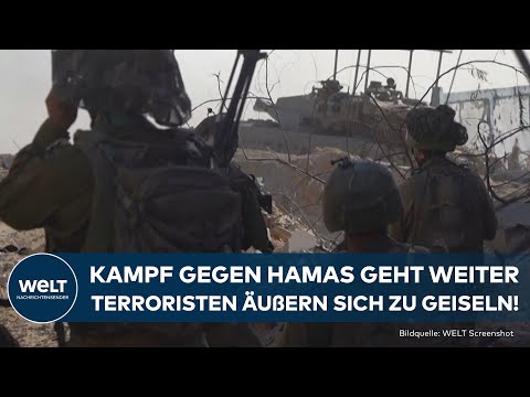 KRIEG IN NAHOST: Israel setzt Kampf gegen Hamas fort - Terroristen &auml;u&szlig;ern sich zu Geisel-Freilassung