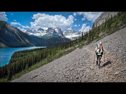 CANADIAN MATTERHORN? &amp; GRIZZLY BEAR SCARE | Backpacking the Canadian Rockies | Mount Assiniboine