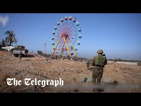 Israeli army 'finds Hamas tunnel in Gaza amusement park'