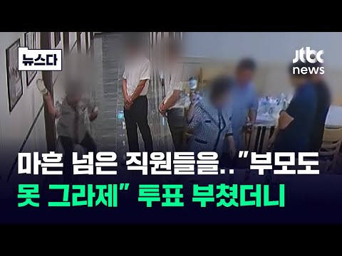 퍽! 퍽! 조합장 손버릇에&hellip;같은 직원들끼리 '찬반' 갈라진 상황 