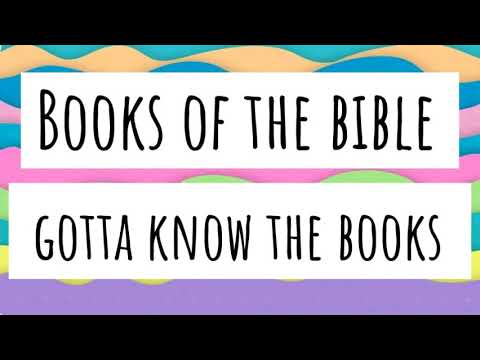 Learn the Books of the Bible &amp;quot;Gotta Know the Books&amp;quot; song by Shai Linne