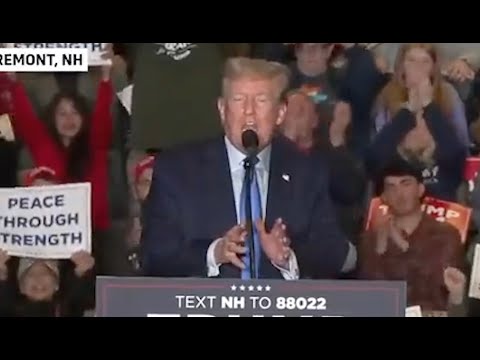 Trump plummets into utter CONFUSION on stage at his own rally