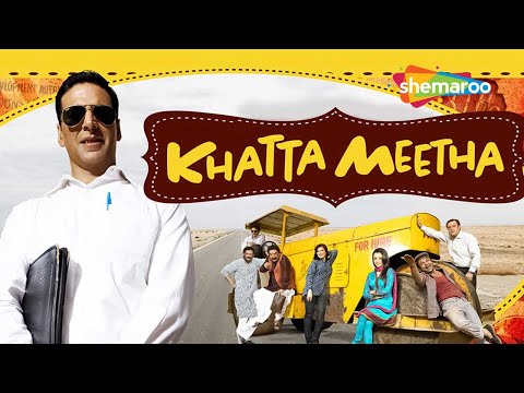 अक्षय कुमार और जॉनी लिवर की सबसे सुपरहिट कॉमेडी हिंदी मूवी - Comedy Hindi Movie Khatta Meetha