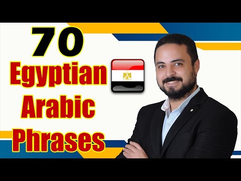 70 ESSENTIAL Egyptian ARABIC Phrases You Must Learn | Egyptian Dialect