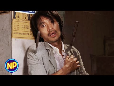 Throwing Knives Scene HD | Kung Fu Hustle