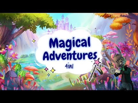 Sleep Meditations for Kids | MAGICAL ADVENTURES 4in1 | Sleep Stories for Children