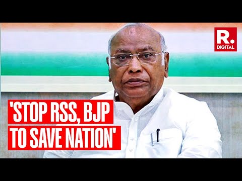 RSS Is Destroying Our Country: Congress President Mallikarjun Launches Latest Attack On RSS, BJP