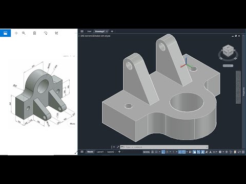 3D Modeling in AutoCAD | Autocad 2024