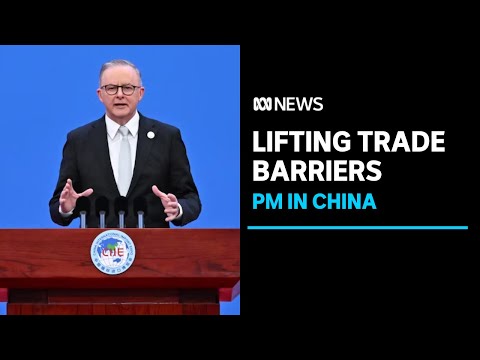 Anthony Albanese attends Shanghai trade expo to begin official visit to China | ABC News