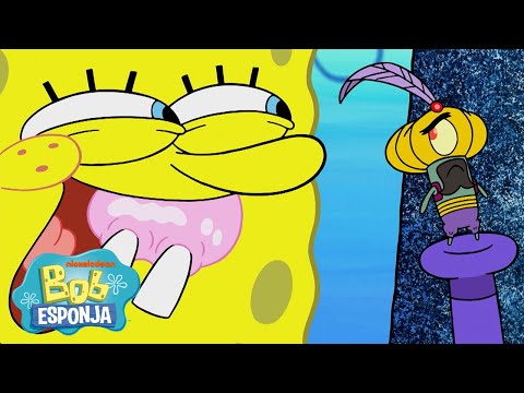 Bob Esponja Encontra um G&Ecirc;NIO numa Garrafa ✨ | Bob Esponja em Portugu&ecirc;s