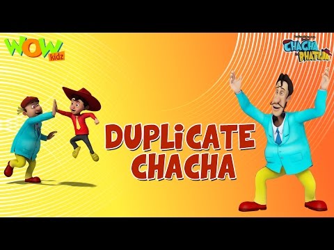 Duplicate Chacha - Chacha Bhatija - Wowkidz - 3D Animation Cartoon for Kids - As seen on Hungama TV