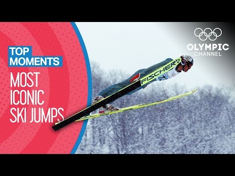 Top 5 most iconic Olympic Ski Jumps | Top Moments