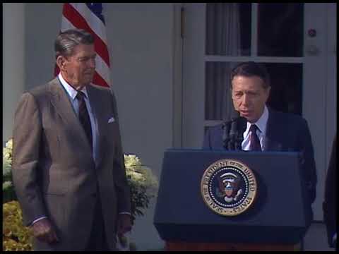 President Reagan's Remarks Announcing the Resignation of Caspar Weinberger on November 5, 1987