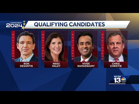 Here are the candidates that qualified for the fourth GOP presidential primary debate