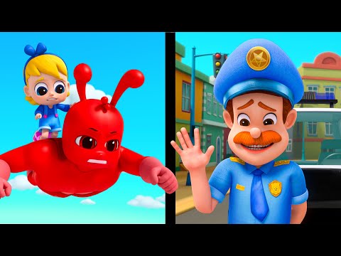 Superhero Morphle VS Imposter Officer Freeze | My Magic Pet Morphle | Magic Universe - Kids Cartoons