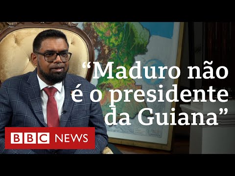 Essequibo: presidente da Guiana fala &agrave; BBC Brasil e n&atilde;o descarta abrigar base americana no pa&iacute;s