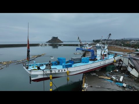 Earthquake causes severe damage to northern tip of Japan's Noto Peninsula | AFP