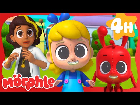 Mila and Morphle's Robot Adventure! 🤖 4 HOURS | Cartoons for Kids