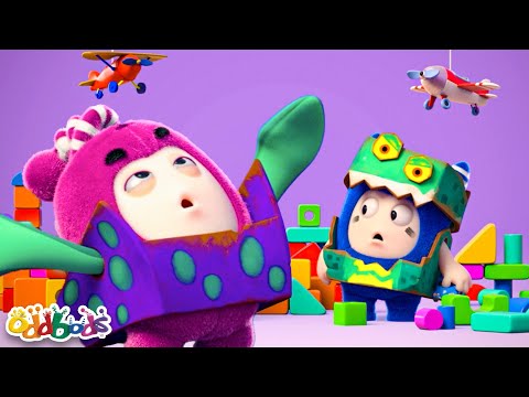 Baby Newt's Playtime Paradise🐙 | BEST OF NEWT 💗 | ODDBODS | Funny Cartoons for Kids