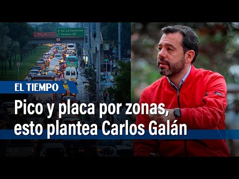 Pico y placa por zonas, la alternativa que plantea Carlos Fernando Gal&aacute;n para Bogot&aacute; |&nbsp;El Tiempo