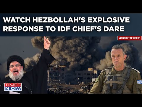 Hezbollah-Israel On Brink Of Full-Fledged War? Watch How Iran Proxy Responded To IDF Chief's Dare